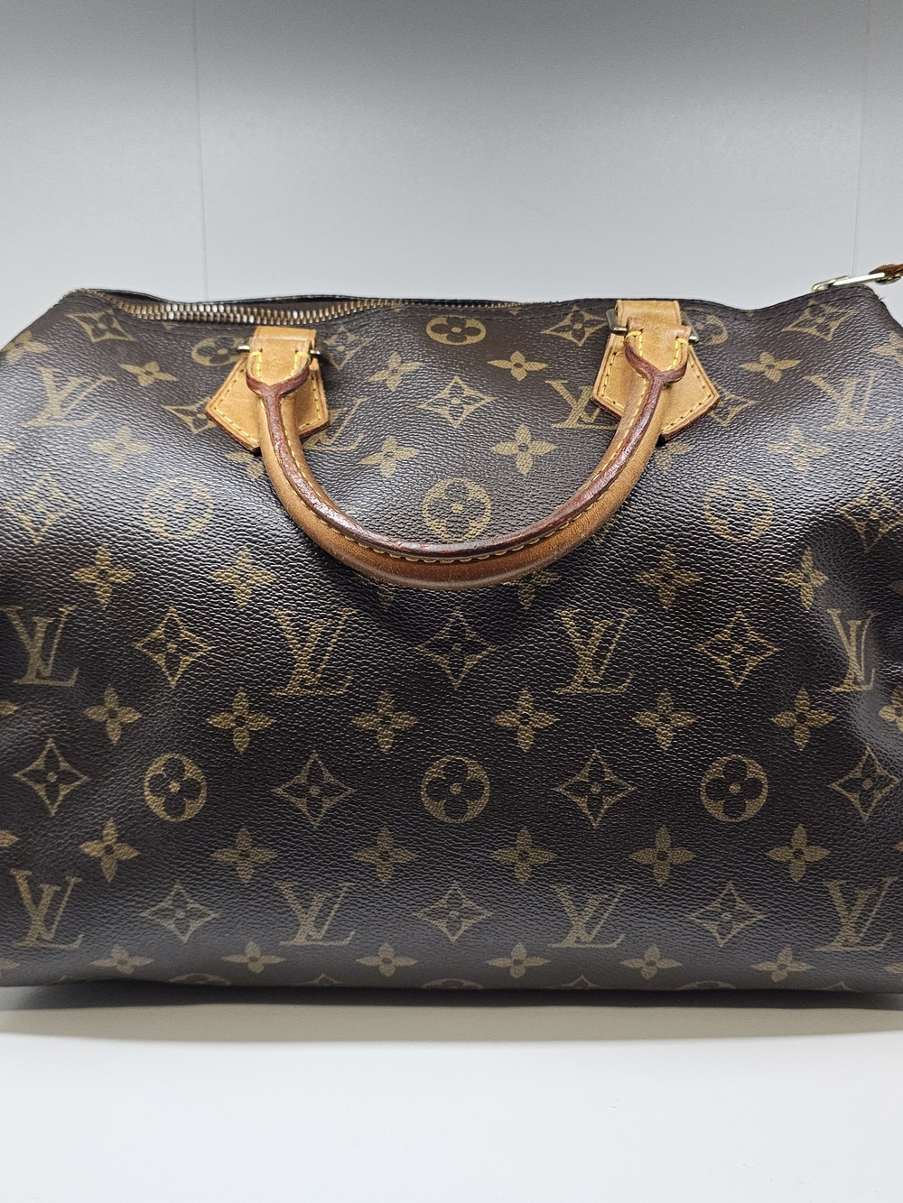 Louis Vuitton Monogram Canvas Speedy Handbag in Brown 30cm